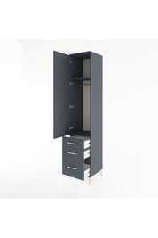 Hyperion Dolap 2 Raflı 3 Çekmeceli Tek Askılı 44x44x221 - S61M033V5B