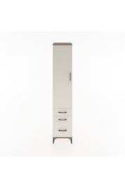 Hyperion Dolap 2 Raflı 3 Çekmeceli Tek Askılı 44x44x221 - S61M033V7B