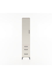Hyperion Dolap 4 Raflı 3 Çekmeceli Tek Kapaklı 44x44x221 - S61M034V1B