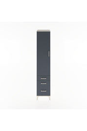 Hyperion Dolap 4 Raflı 3 Çekmeceli Tek Kapaklı 44x44x221 - S61M034V2B
