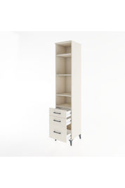 Hyperion Dolap 4 Raflı 3 Çekmeceli 44x44x221 - S61M035V1B