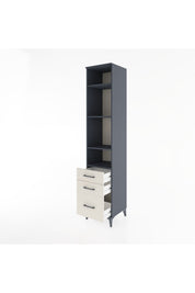 Hyperion Dolap 4 Raflı 3 Çekmeceli 44x44x221 - S61M035V4B