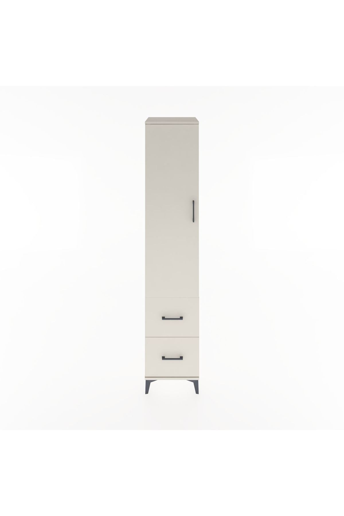 Hyperion Dolap 2 Raflı 2 Çekmeceli Tek Askılı 44x44x221 - S61M036V1B