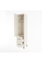 Hyperion Dolap 2 Raflı 2 Çekmeceli Tek Askılı 44x44x221 - S61M036V1B