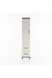 Hyperion Dolap 2 Raflı 2 Çekmeceli Tek Askılı 44x44x221 - S61M036V4B