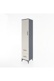 Hyperion Dolap 2 Raflı 2 Çekmeceli Tek Askılı 44x44x221 - S61M036V4B