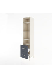 Hyperion Dolap 4 Raflı 2 Çekmeceli 44x44x221 - S61M038V2B