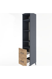 Hyperion Dolap 4 Raflı 2 Çekmeceli 44x44x221 - S61M038V6B