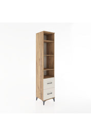 Hyperion Dolap 4 Raflı 2 Çekmeceli 44x44x221 - S61M038V7B