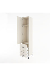 Hyperion Dolap 2 Raflı 3 Çekmeceli Tek Askılı 44x44x221 - S61M039V1B