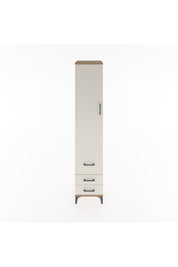 Hyperion Dolap 2 Raflı 3 Çekmeceli Tek Askılı 44x44x221 - S61M039V7B