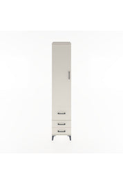 Hyperion Dolap 4 Raflı 3 Çekmeceli Tek Kapaklı 44x44x221 - S61M040V1B