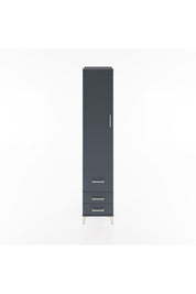 Hyperion Dolap 4 Raflı 3 Çekmeceli Tek Kapaklı 44x44x221 - S61M040V5B