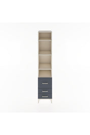 Hyperion Dolap 4 Raflı 3 Çekmeceli 44x44x221 - S61M041V2B
