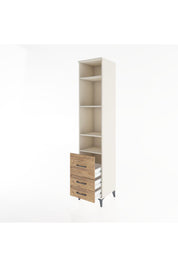 Hyperion Dolap 4 Raflı 3 Çekmeceli 44x44x221 - S61M041V3B