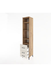 Hyperion Dolap 4 Raflı 3 Çekmeceli 44x44x221 - S61M041V7B