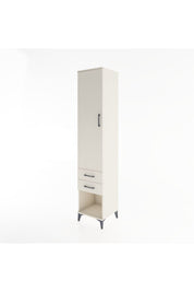 Hyperion Dolap 2 Raflı 2 Çekmeceli Tek Askılı 44x44x221 - S61M042V1B