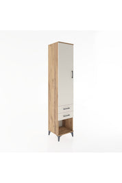 Hyperion Dolap 2 Raflı 2 Çekmeceli Tek Askılı 44x44x221 - S61M042V7B
