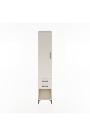 Hyperion Dolap 4 Raflı 2 Çekmeceli Tek Kapaklı 44x44x221 - S61M043V1B