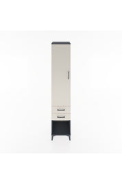 Hyperion Dolap 4 Raflı 2 Çekmeceli Tek Kapaklı 44x44x221 - S61M043V4B