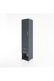 Hyperion Dolap 4 Raflı 2 Çekmeceli Tek Kapaklı 44x44x221 - S61M043V5B
