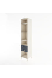 Hyperion Dolap 4 Raflı 2 Çekmeceli 44x44x221 - S61M044V2B