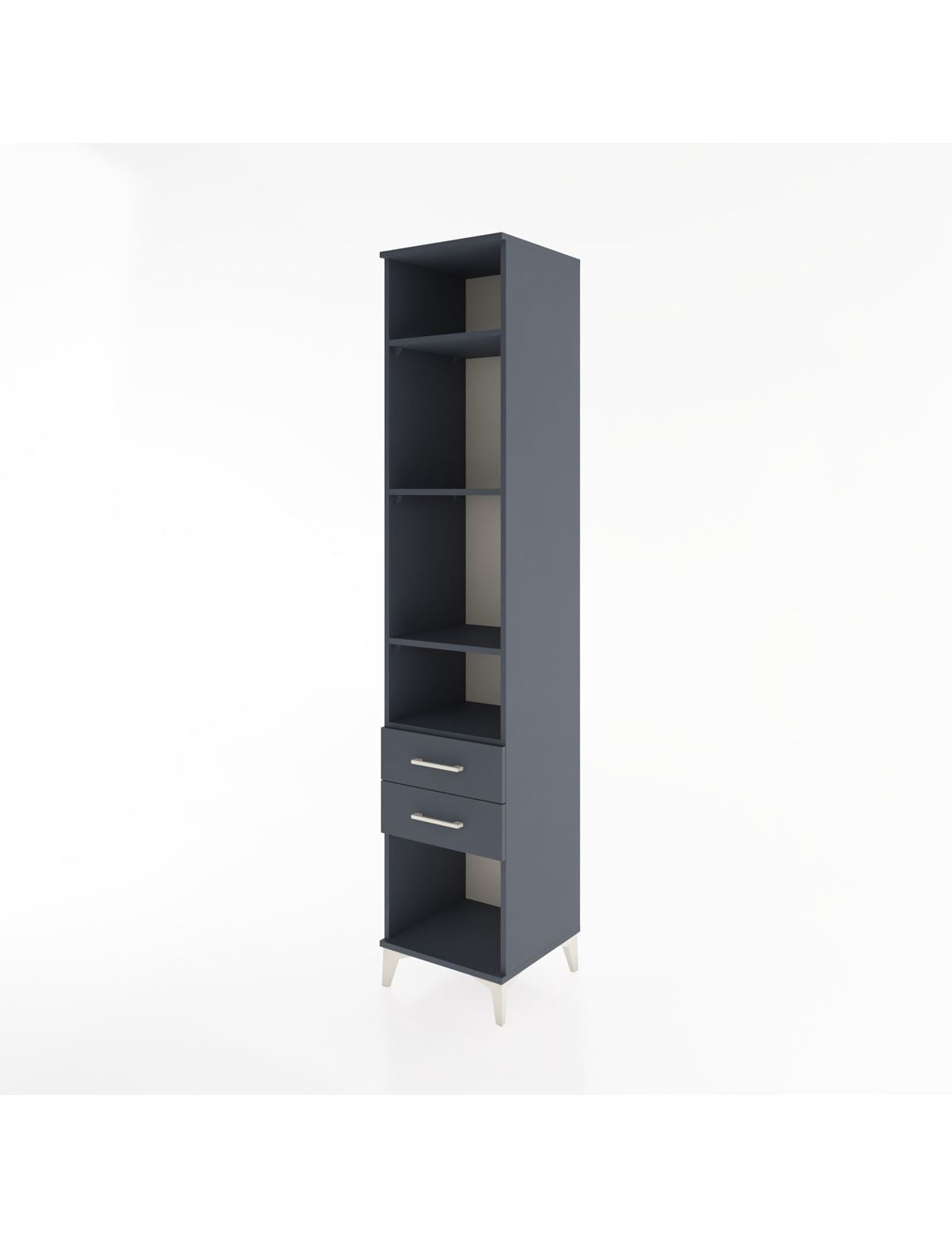 Hyperion Dolap 4 Raflı 2 Çekmeceli 44x44x221 - S61M044V5B