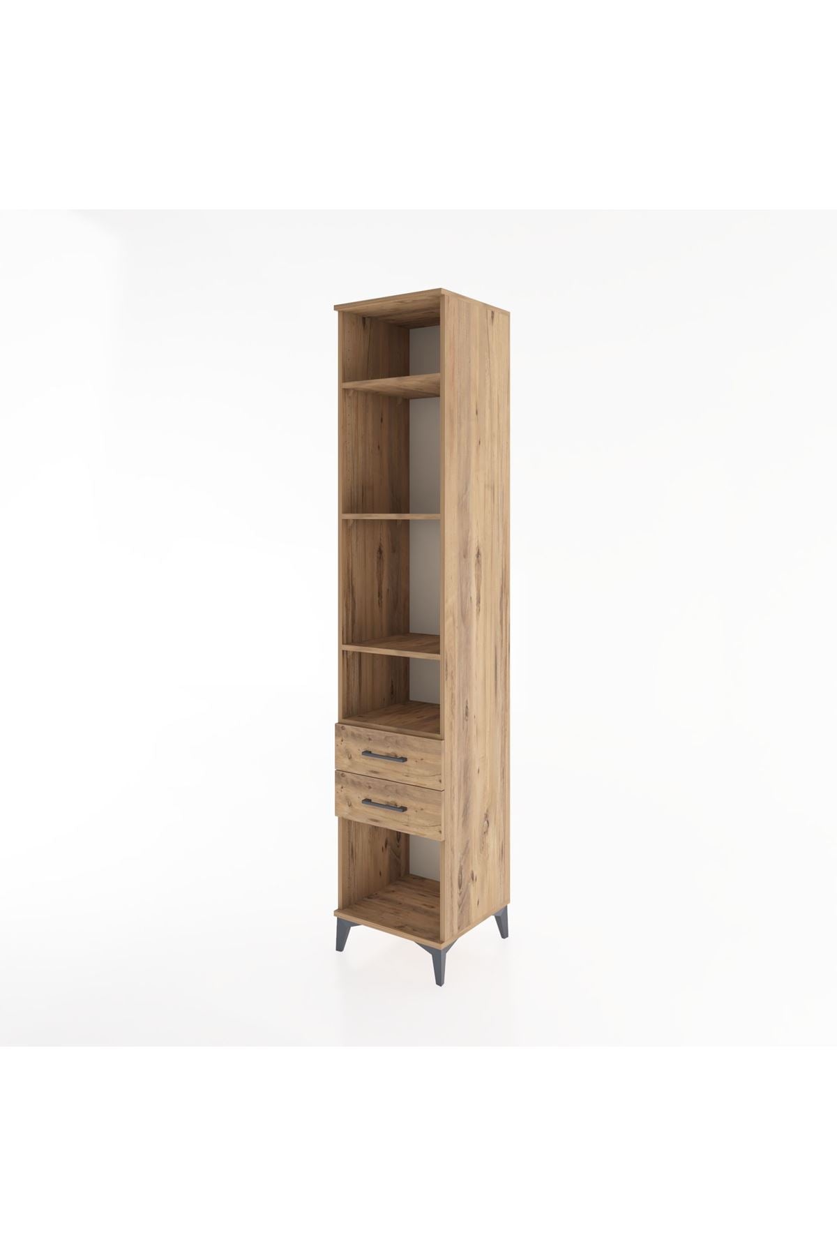 Hyperion Dolap 4 Raflı 2 Çekmeceli 44x44x221 - S61M044V9B