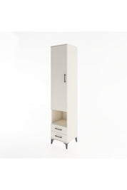 Hyperion Dolap 3 Raflı 2 Çekmeceli Tek Askılı 44x44x221 - S61M045V1B