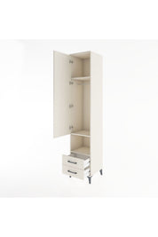 Hyperion Dolap 3 Raflı 2 Çekmeceli Tek Askılı 44x44x221 - S61M045V1B