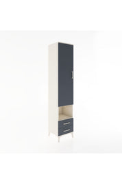 Hyperion Dolap 3 Raflı 2 Çekmeceli Tek Askılı 44x44x221 - S61M045V2B