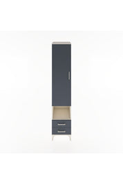 Hyperion Dolap 5 Raflı 2 Çekmeceli Tek Kapaklı 44x44x221 - S61M046V2B