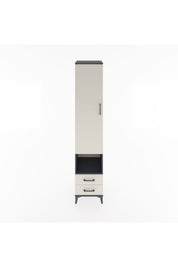 Hyperion Dolap 5 Raflı 2 Çekmeceli Tek Kapaklı 44x44x221 - S61M046V4B
