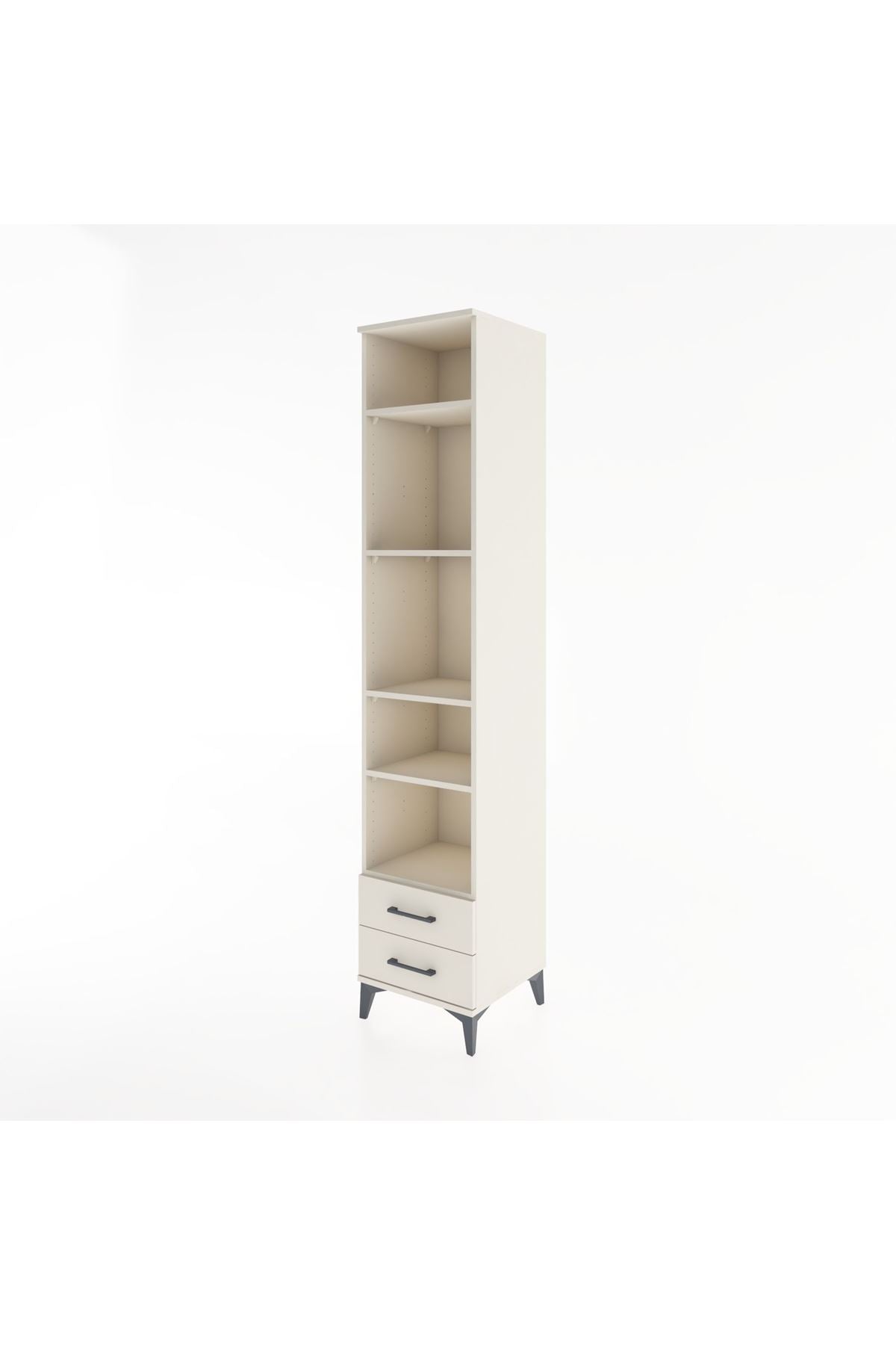Hyperion Dolap 5 Raflı 2 Çekmeceli 44x44x221 - S61M047V1B