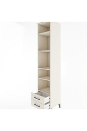 Hyperion Dolap 5 Raflı 2 Çekmeceli 44x44x221 - S61M047V1B