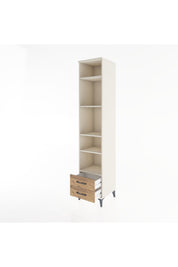 Hyperion Dolap 5 Raflı 2 Çekmeceli 44x44x221 - S61M047V3B
