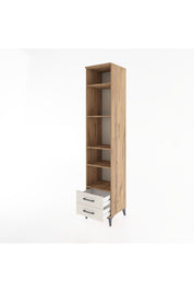 Hyperion Dolap 5 Raflı 2 Çekmeceli 44x44x221 - S61M047V7B