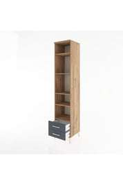 Hyperion Dolap 5 Raflı 2 Çekmeceli 44x44x221 - S61M047V8B