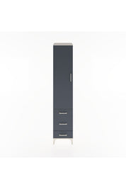 Hyperion Dolap 2 Raflı 3 Çekmeceli Tek Askılı 44x44x221 - S61M048V2B
