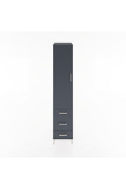Hyperion Dolap 2 Raflı 3 Çekmeceli Tek Askılı 44x44x221 - S61M048V5B