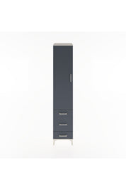 Hyperion Dolap 4 Raflı 3 Çekmeceli Tek Kapaklı 44x44x221 - S61M049V2B