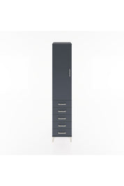 Hyperion Dolap 3 Raflı 5 Çekmeceli Tek Kapaklı 44x44x221 - S61M056V5B