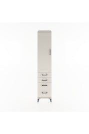Hyperion Dolap 2 Raflı 4 Çekmeceli Tek Askılı 44x44x221 - S61M057V1B
