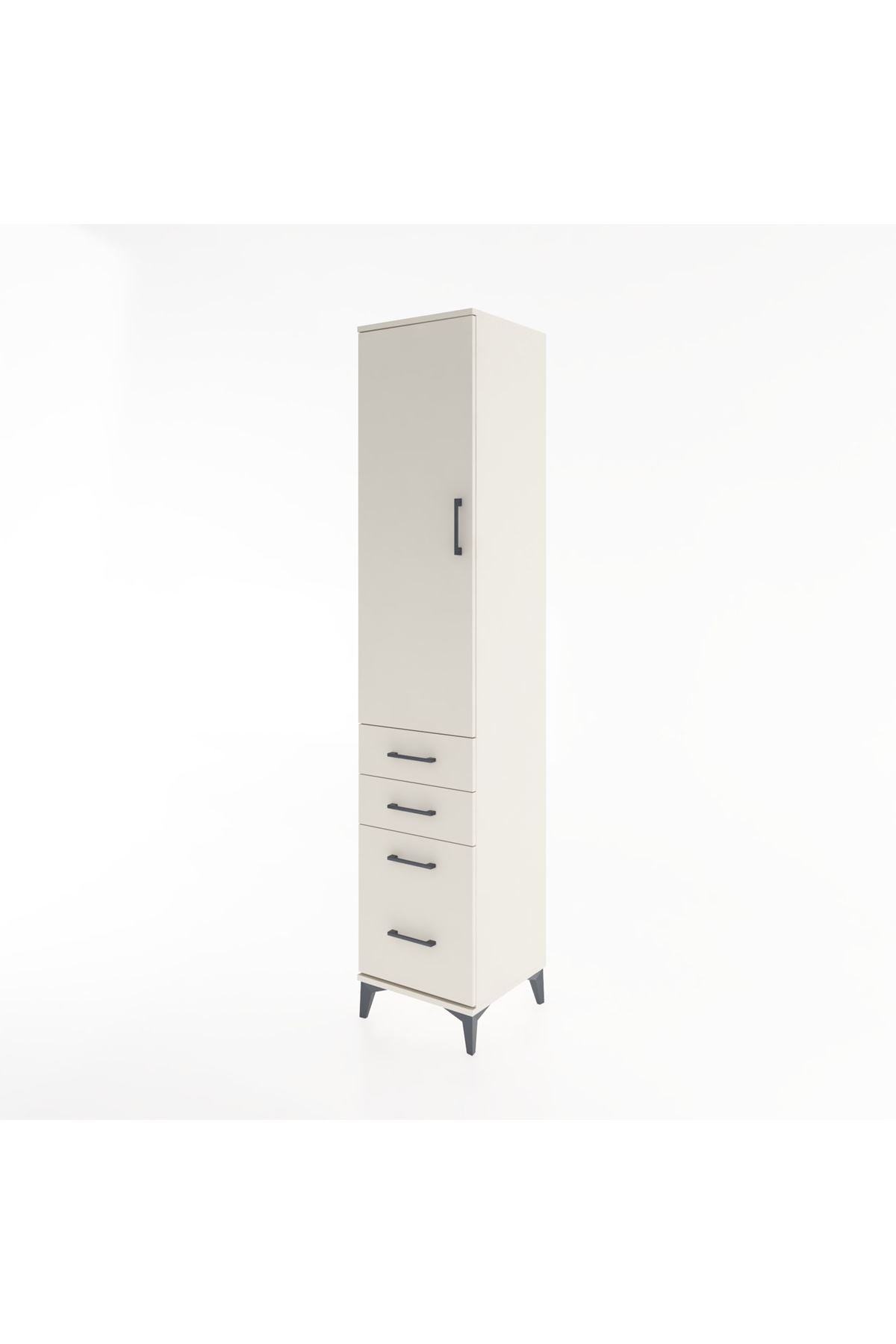 Hyperion Dolap 2 Raflı 4 Çekmeceli Tek Askılı 44x44x221 - S61M057V1B