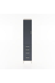 Hyperion Dolap 2 Raflı 4 Çekmeceli Tek Askılı 44x44x221 - S61M057V2B