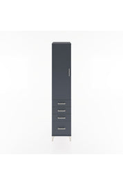 Hyperion Dolap 3 Raflı 4 Çekmeceli Tek Kapaklı 44x44x221 - S61M058V5B