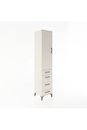 Hyperion Dolap 2 Raflı 4 Çekmeceli Tek Askılı 44x44x221 - S61M059V1B