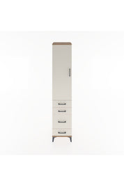 Hyperion Dolap 2 Raflı 4 Çekmeceli Tek Askılı 44x44x221 - S61M059V7B