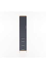 Hyperion Dolap 2 Raflı 4 Çekmeceli Tek Askılı 44x44x221 - S61M059V8B