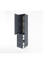 Hyperion Dolap 3 Raflı 4 Çekmeceli Tek Kapaklı 44x44x221 - S61M060V5B